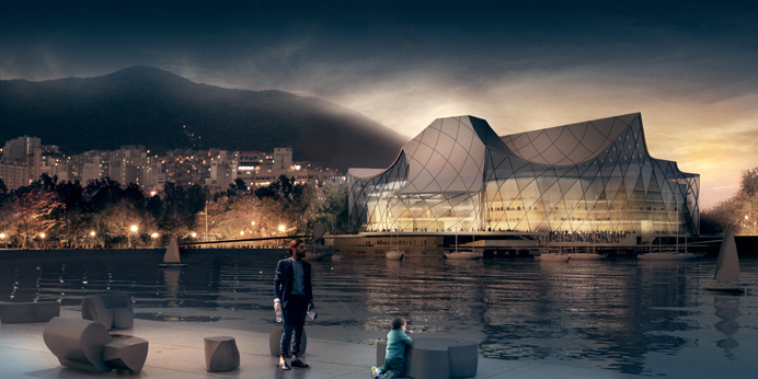 Busan Opera House, Visualized by Nenad Katic, We Are All Collage, Laura Foxman
